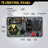 Champion 200994 3650/4650W Dual Fuel Inverter Generators