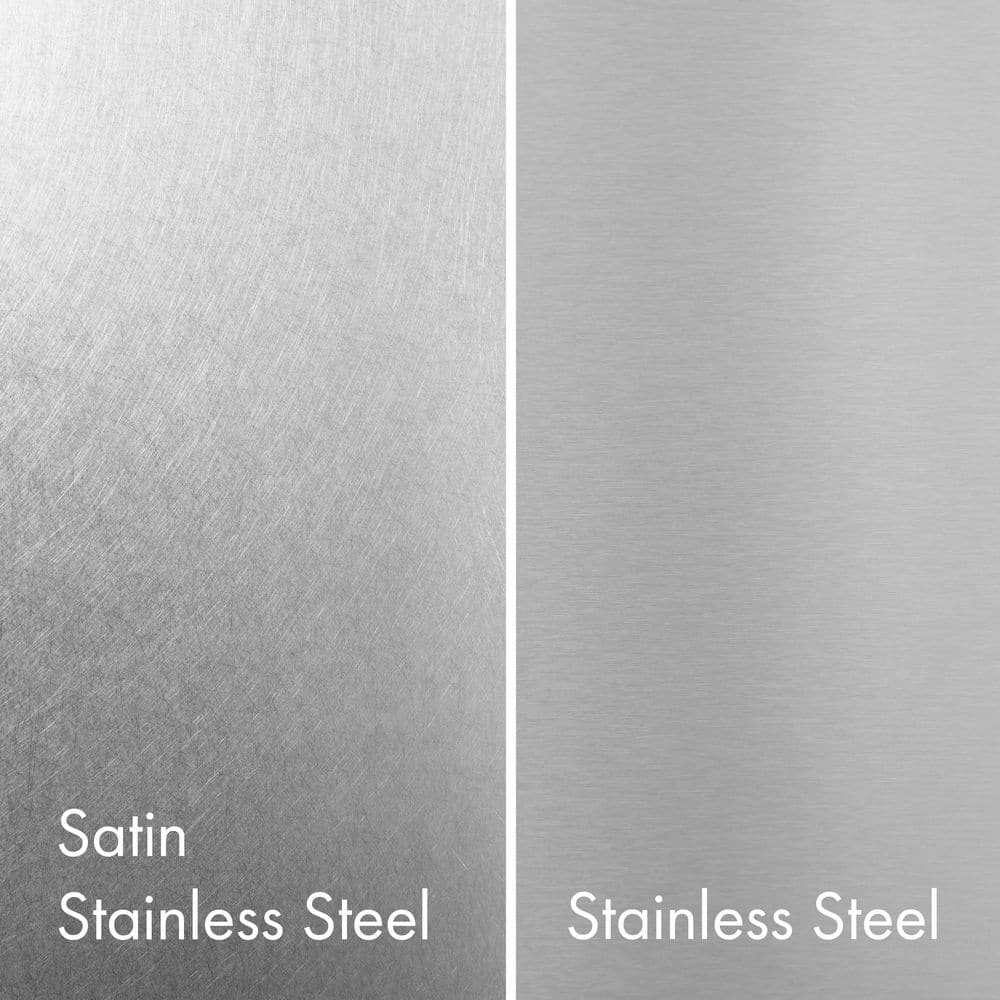 ZLINE Kitchen and Bath 30 in. Legacy Dual Fuel Range with 4 Burners and Electric Oven in Stainless Steel with Satin Stainless Steel Door RA-SN-30