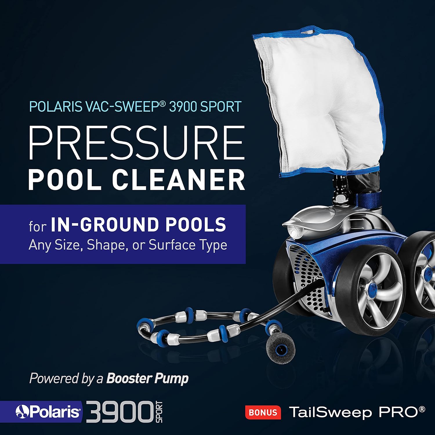 Polaris Vac-Sweep 3900 Sport Pressure Side Pool Cleaner