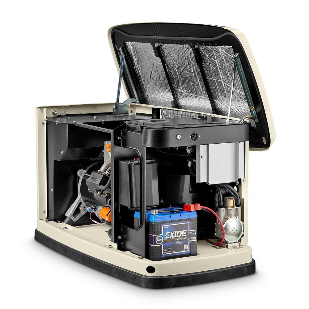 Generac Guardian 20,000-Watt (LP) / 18,000-Watt (NG) Air-Cooled Whole House Generator with Wi-Fi and 200-Amp Transfer Switch 7039