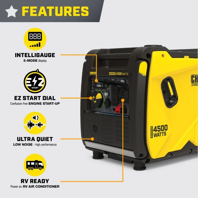 Champion 4500-Watt Portable Inverter Generators