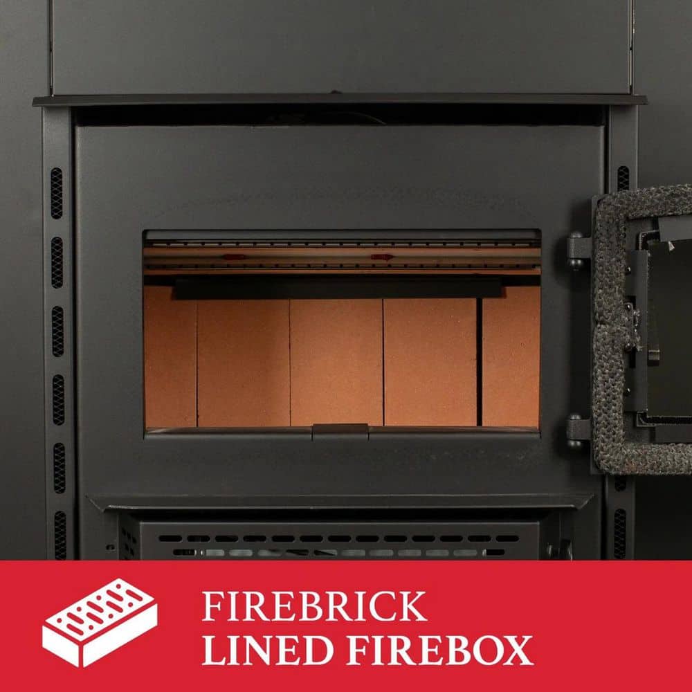 Ashley Hearth Products 26 in. 1,200 sq. ft. EPA Certified Wood-Burning Fireplace Insert AW1820E