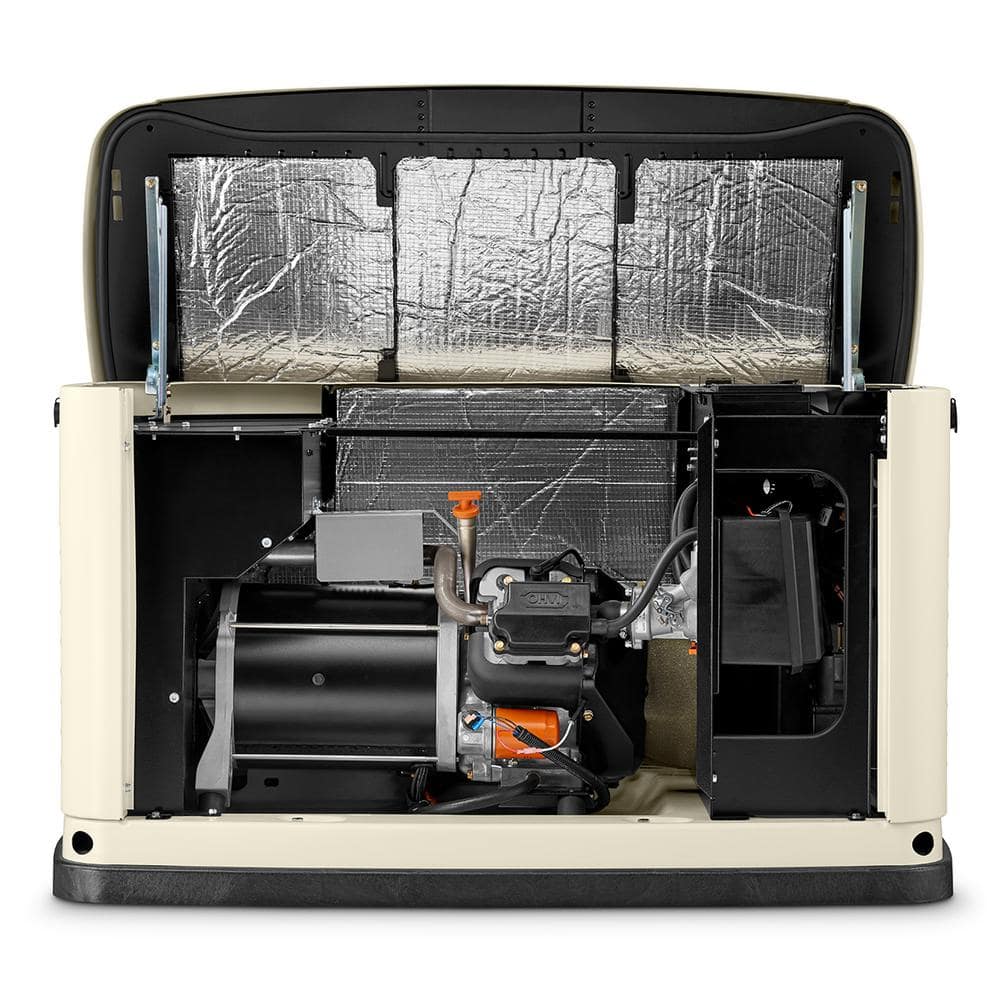Generac Guardian 20,000-Watt (LP) / 18,000-Watt (NG) Air-Cooled Whole House Generator with Wi-Fi and 200-Amp Transfer Switch 7039