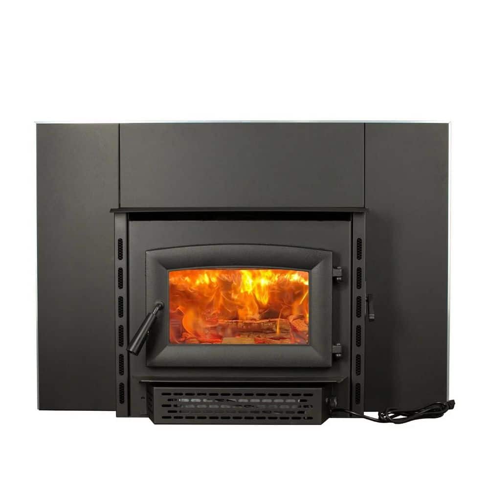 Ashley Hearth Products 26 in. 1,200 sq. ft. EPA Certified Wood-Burning Fireplace Insert AW1820E