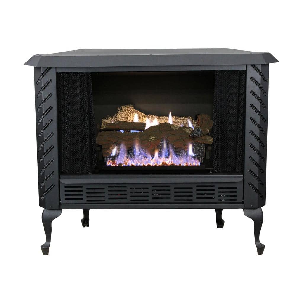 Ashley Hearth Products 34,000 BTU Vent Free Firebox Natural Gas Stove AGVF340N