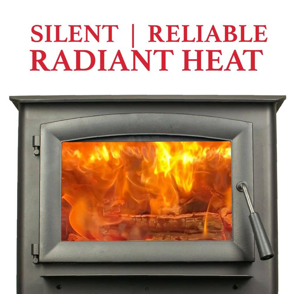 Ashley Hearth Products 2,500 sq. ft. Wood-Burning Stove - 2020 EPA Certified AW2520E-P