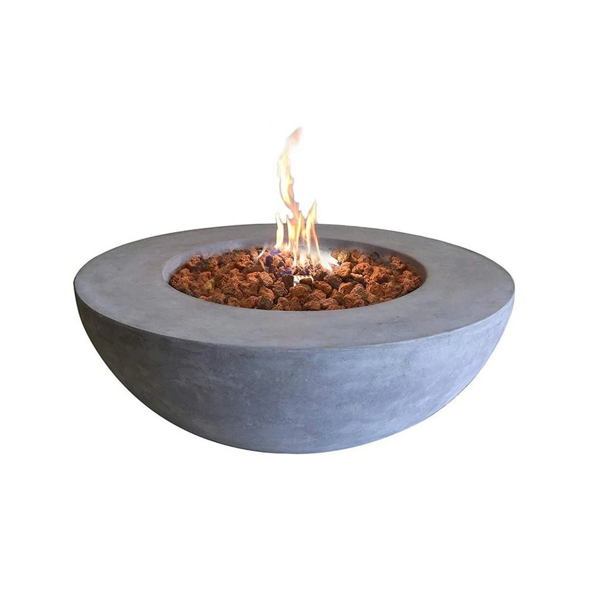 Orren Ellis Lunar Bowl / Roca Outdoor Concrete Fires Pits