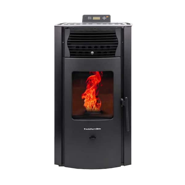 ComfortBilt 2,200 sq. ft. Pellet Stove with a 47 lbs. Hopper in Black HP50-Black
