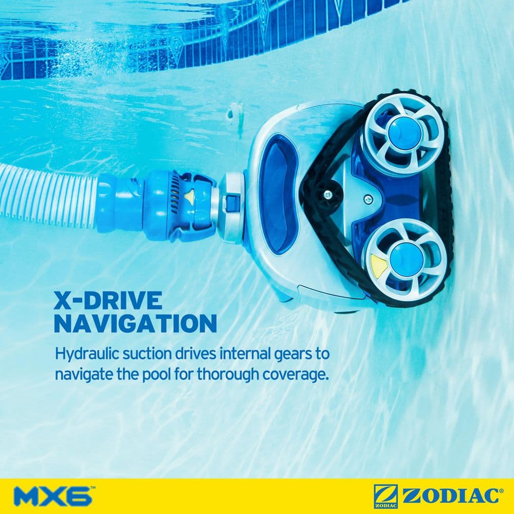 Zodiac Inground Robotic Suction Side Pool Vacuum MX6