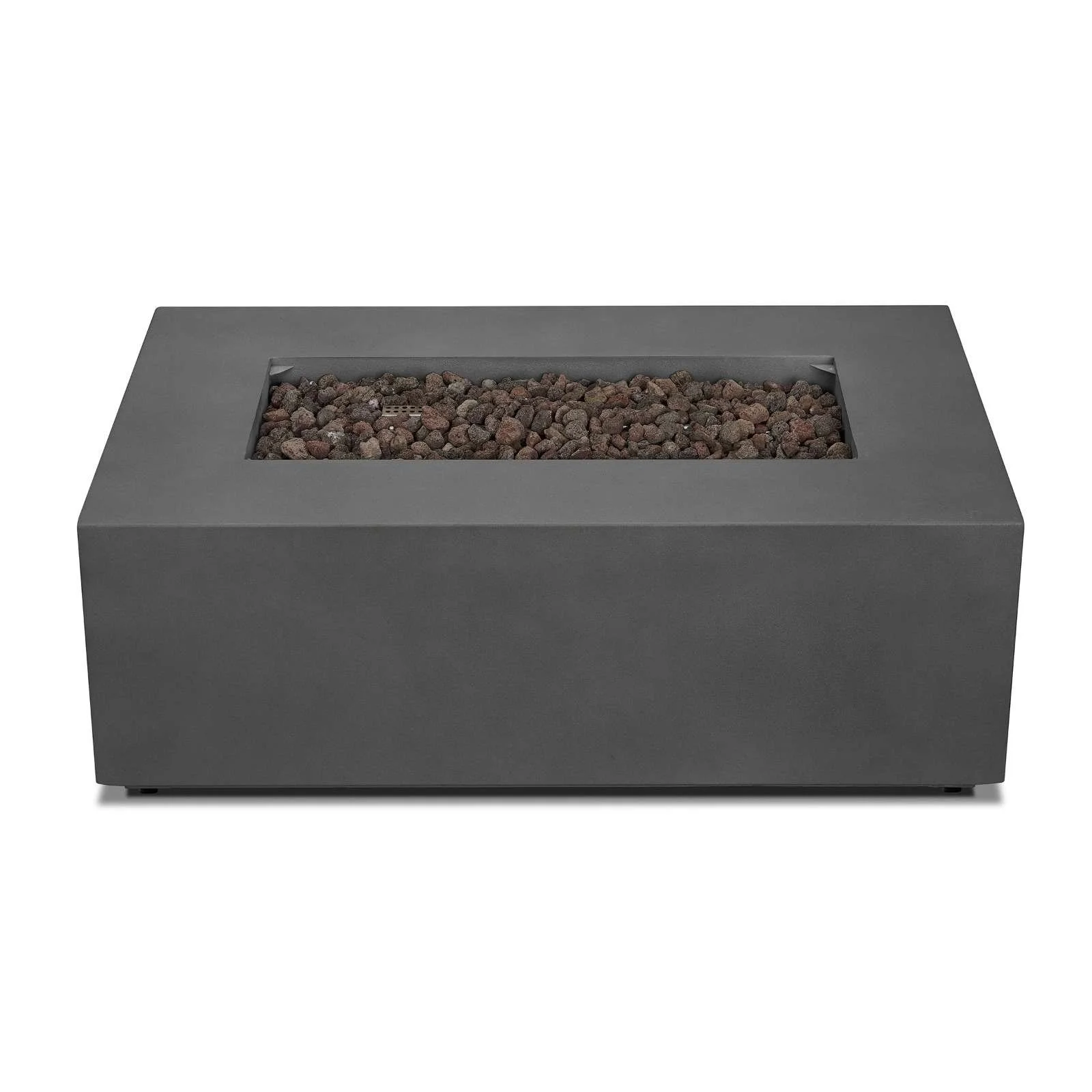 Real Flame Aegean 42″ Rectangle Propane Gas Outdoors Fire Tables