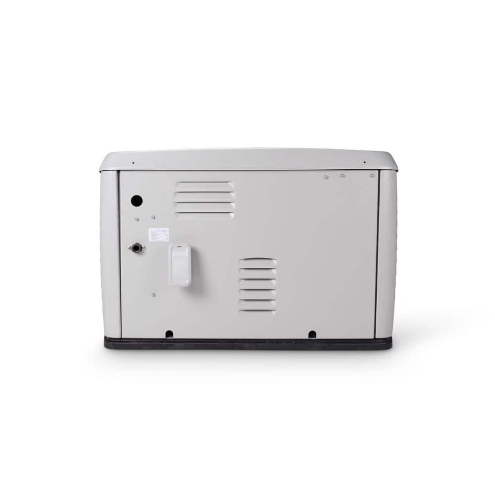 Generac 26kW Air-Cooled Auto Start Natural Gas or Propane Whole House Generator and 200 Amp Transfer Switch w/ Smart Monitoring 7328