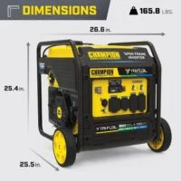 Champion 201176 9000W Tri-Fuel Open Frame Inverter Generators