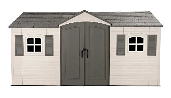 Lifetime Legacy 15×8 Plastic Storage Shed Kit w/ Floors