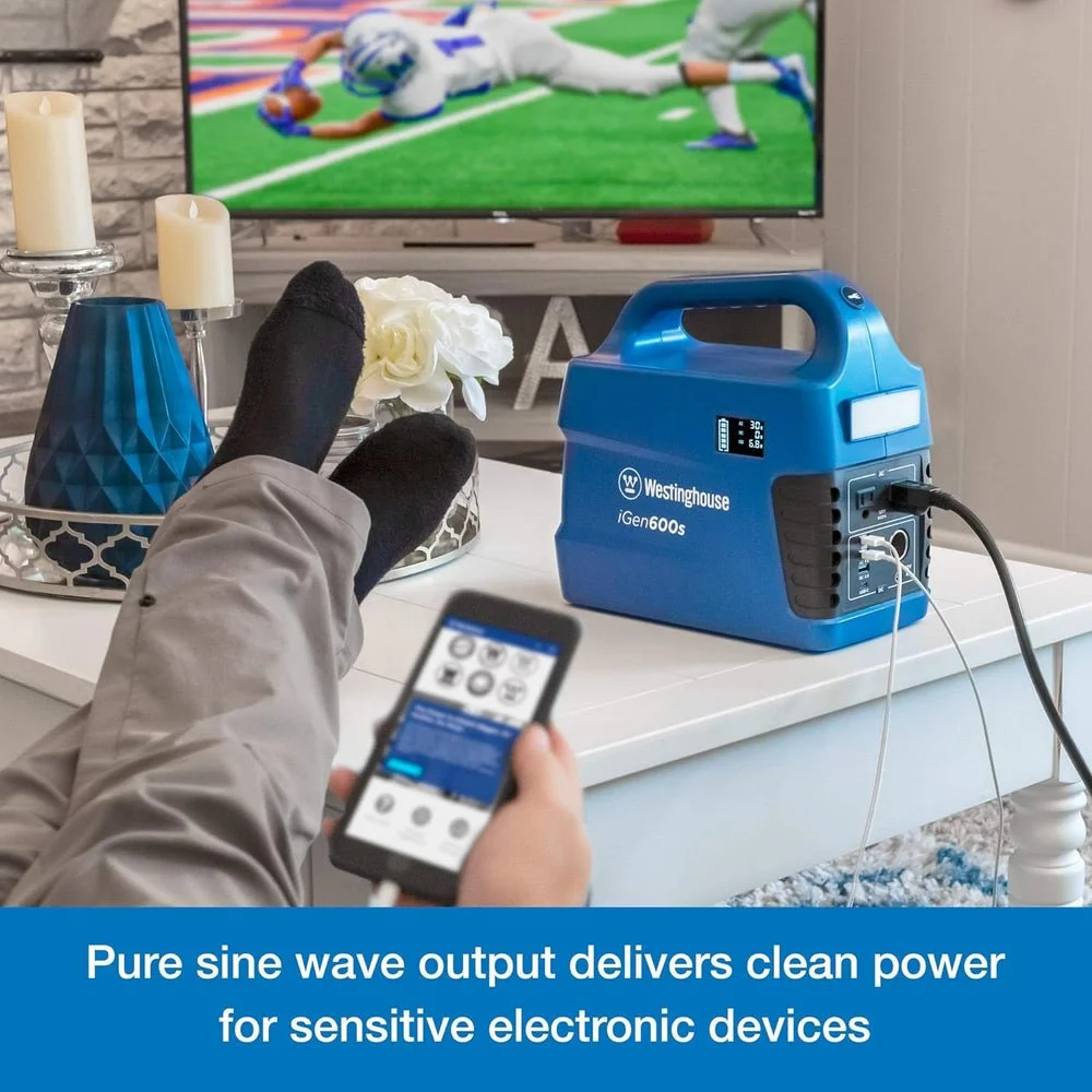 Westinghouse iGen600s Portable Power Station 600W 592Wh News