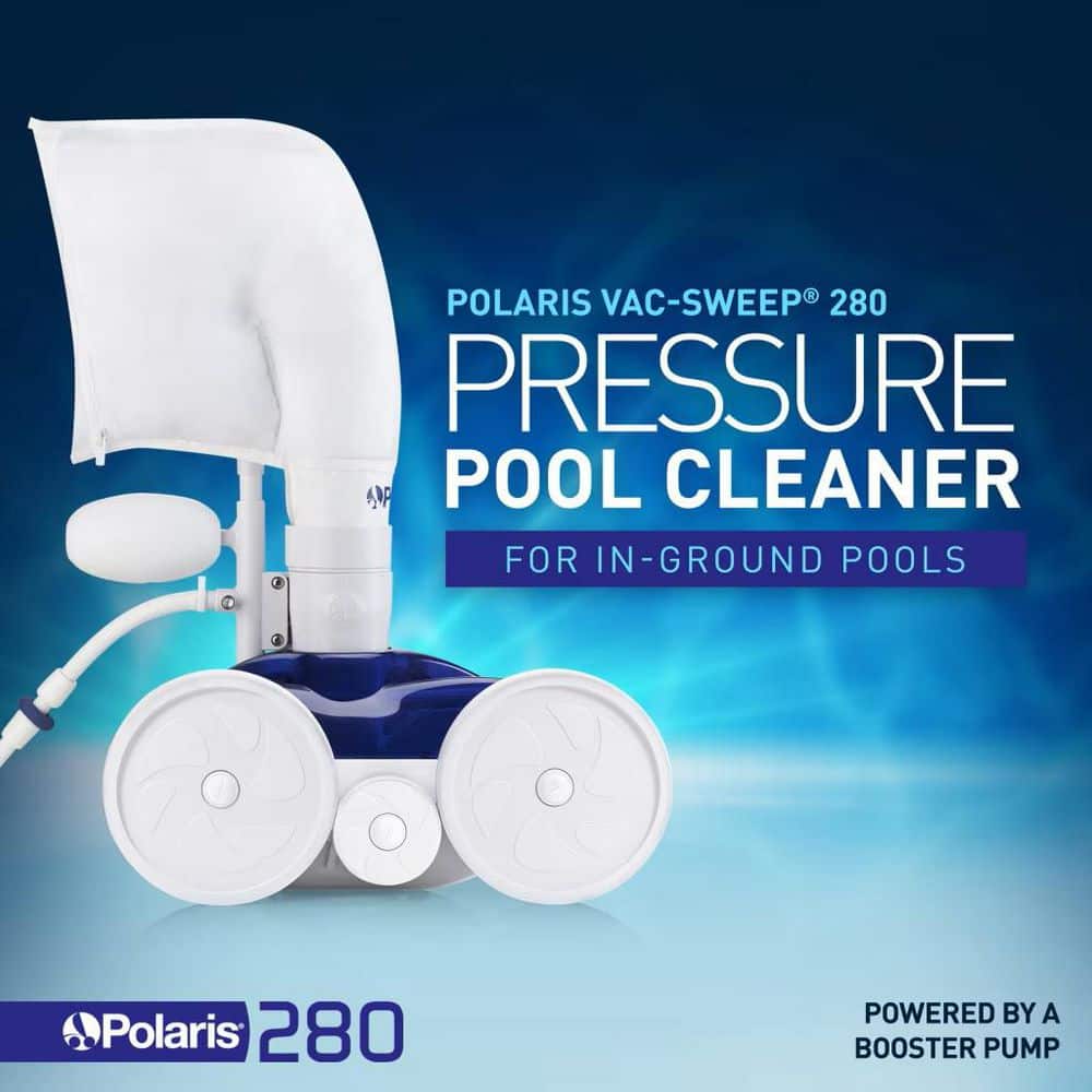Polaris Vac-Sweep 280 Automatic Inground Pressure Side Pool Vacuum F5