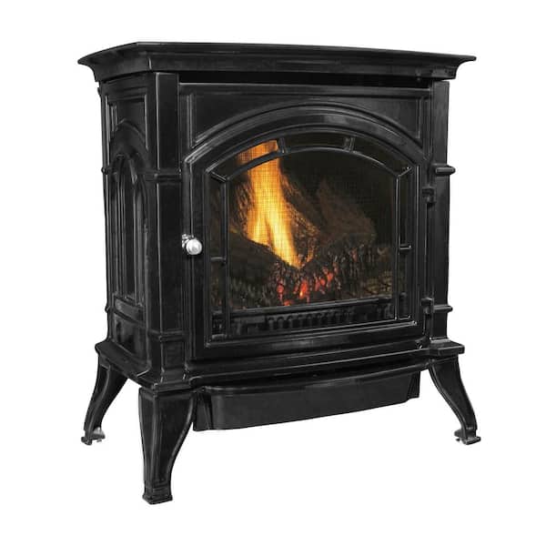 Ashley Hearth Products 32,000 BTU Vent-Free Cast Iron Liquid Propane Gas Stove AGC500VFLP